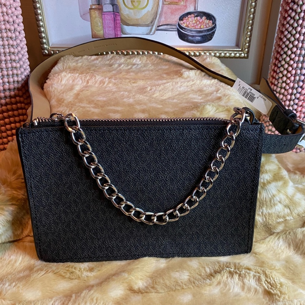 Michael Kors MK Fanny Pack Belt w/Pull Chain